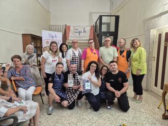 Progetto Erasmus Plus KA2 'Social Tailoring': lal inea di grembiuli #disability friendly”